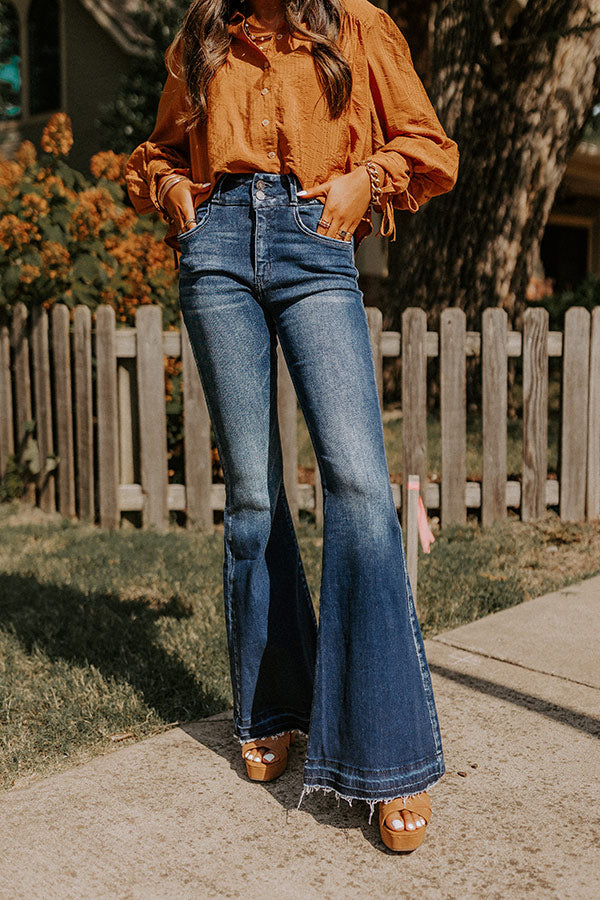 KanCan The Bonny High Waist Flare Image - 2