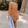 Austin City Sweetness Shift Dress In Camel Curves Image - 1