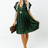 Enjoy The Daylight Shift Dress In Hunter Green Image - 1