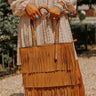 Point The Way Fringe Tote In Maple Image - 1