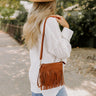 Right On Cue Fringe Purse In Tan Image - 1