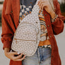 Road Trip Traveling Sling Backpack In Cream Image - 1