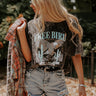 Free Bird America Mineral Wash Graphic Tee Image - 1