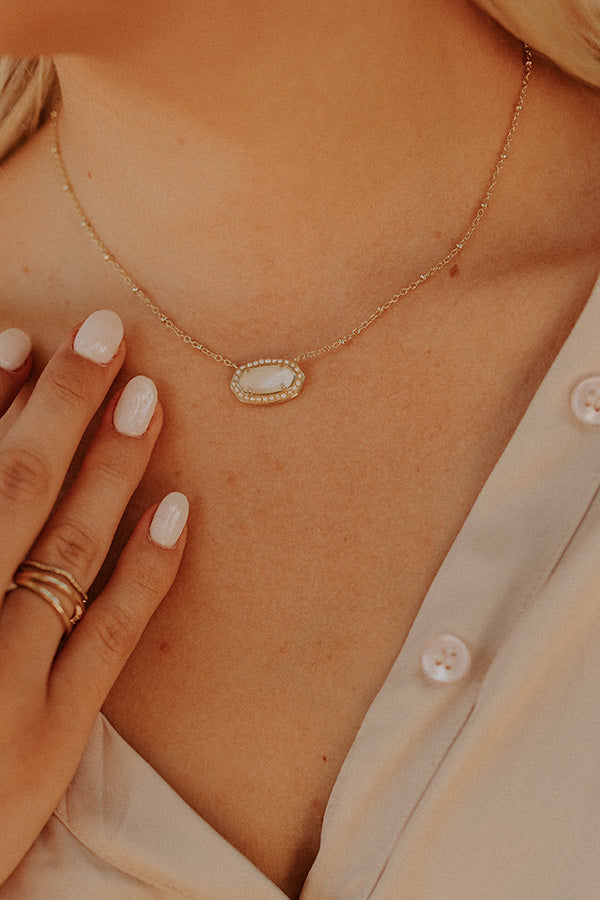 Kendra Scott Beaded Elisa Necklace Kendra Scott Pearl Beaded Elisa