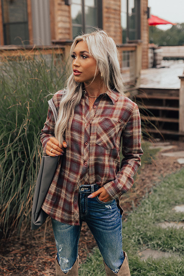 Driving Country Roads Flannel