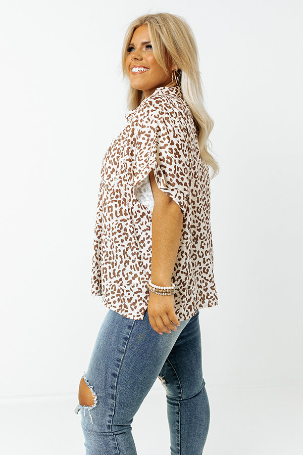 Lovely Dream Leopard Top Curves Image - 4