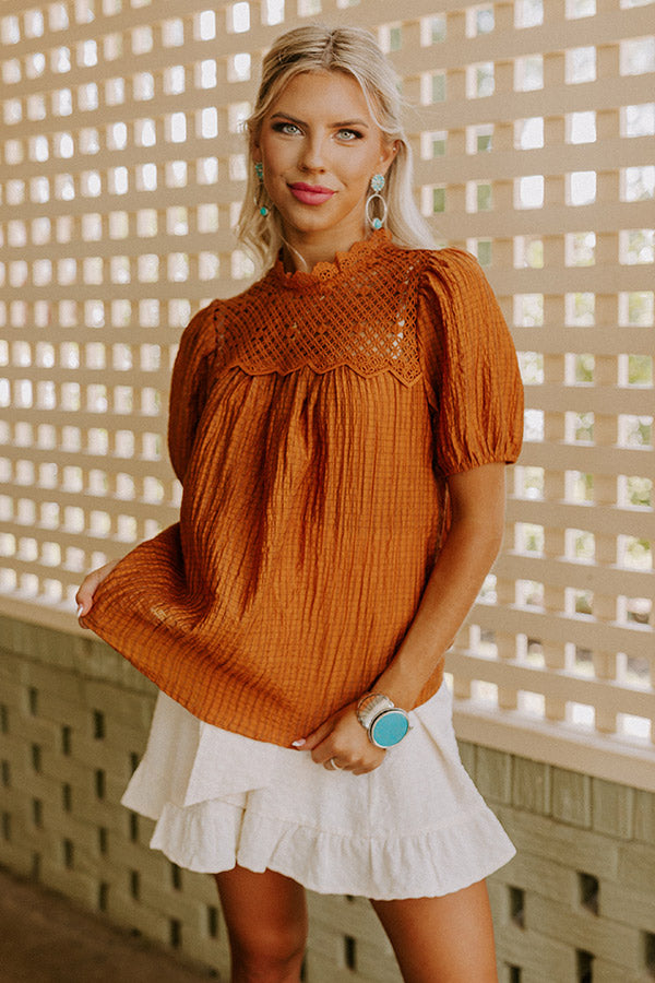 A Lister Crochet Top Image - 1