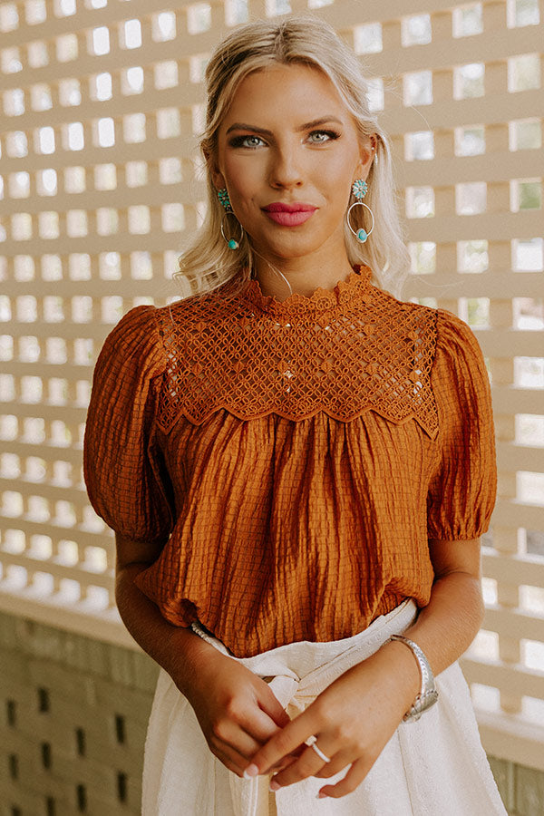 A Lister Crochet Top Image - 1