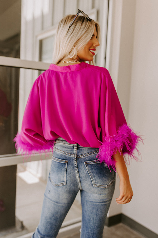 Nuts About You Feather Bodysuit Image - 5