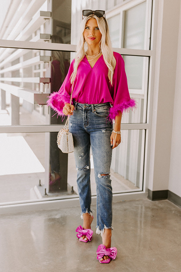 Nuts About You Feather Bodysuit Image - 2