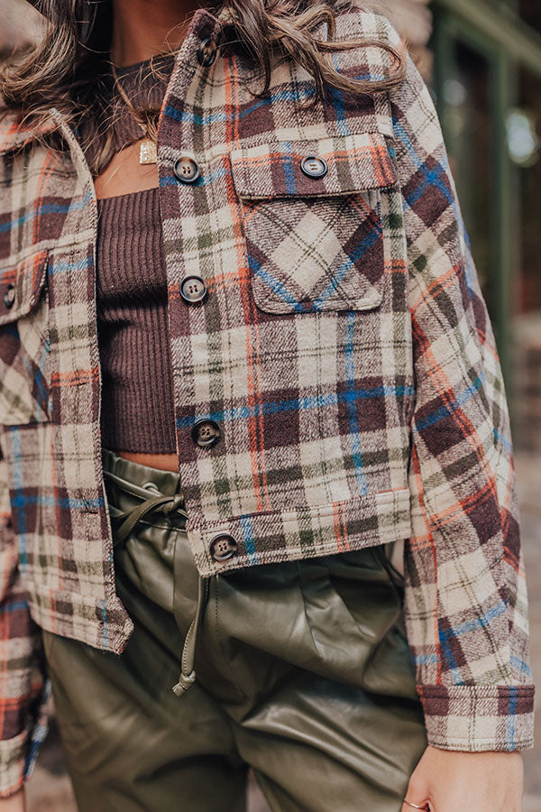 New Trails Plaid Jacket Image - 4