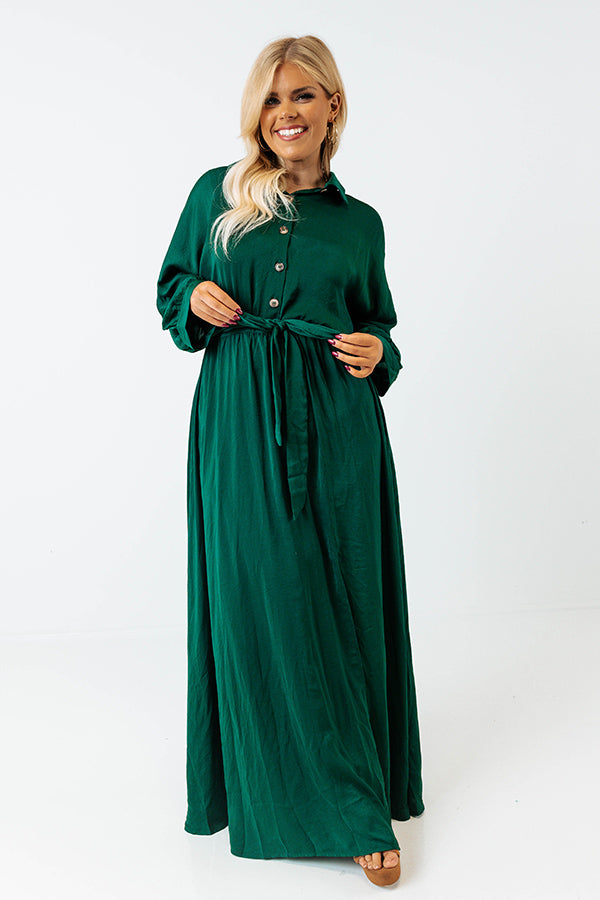 Energy Matched Maxi In Hunter Green Curves Image - 5