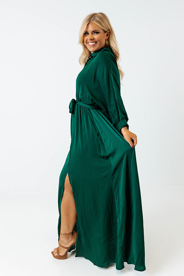 Energy Matched Maxi In Hunter Green Curves Image - 3