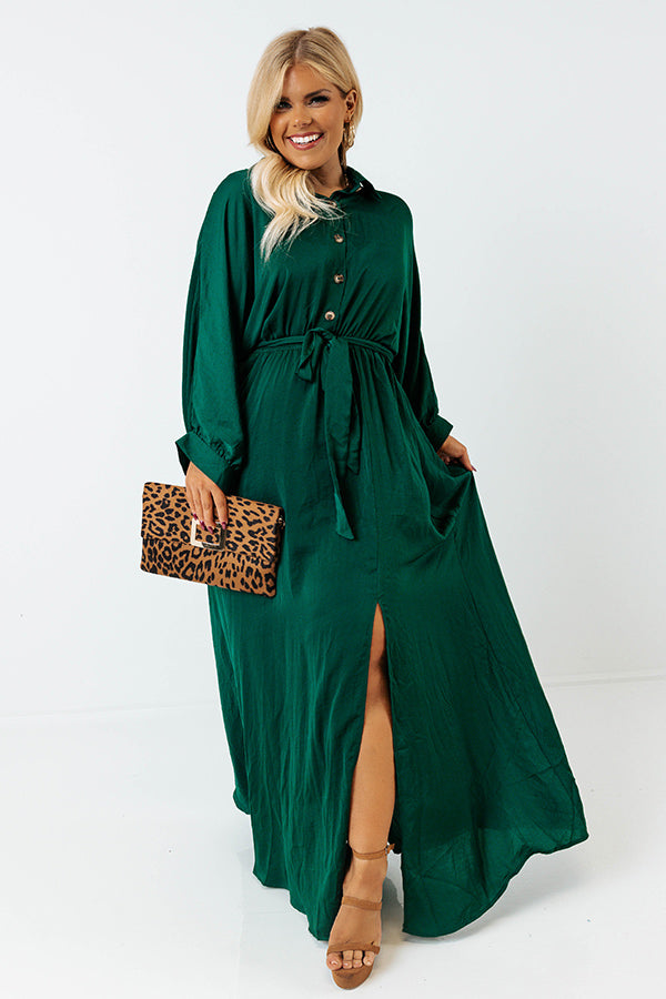 Energy Matched Maxi In Hunter Green Curves Image - 1