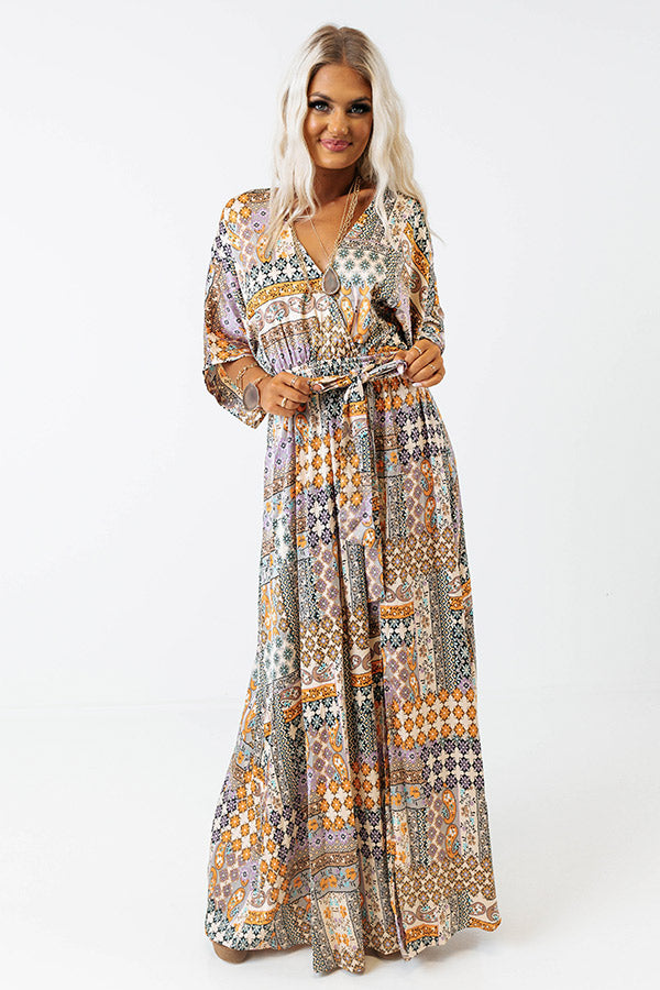 Vermont Strolls Paisley Maxi Image - 2