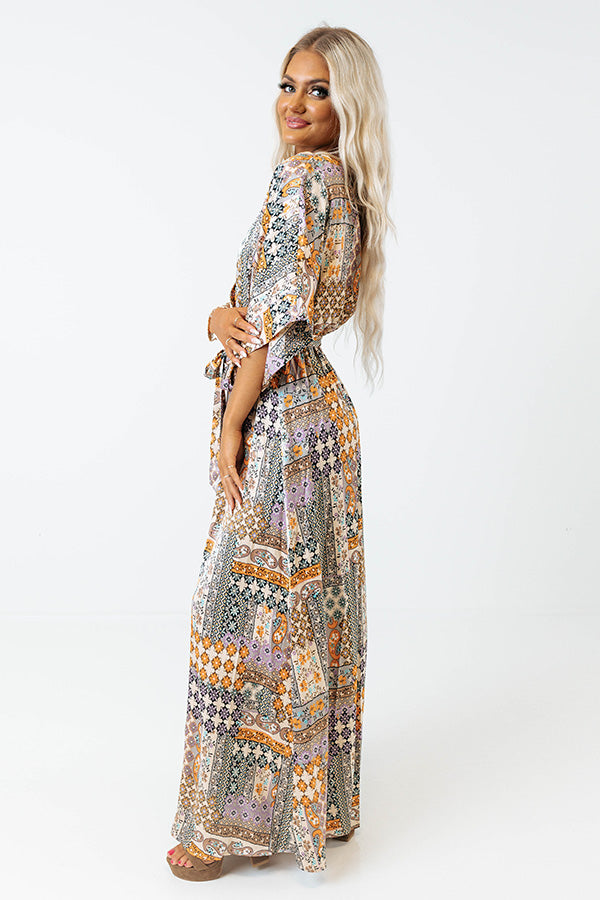 Vermont Strolls Paisley Maxi Image - 3