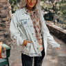 The Sven Distressed Denim Jacket Image - 1