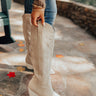 The Harris Faux Suede Cowboy Boot in Birch Image - 1