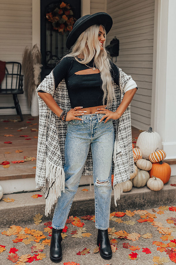 Daily Affirmations Poncho Image - 1