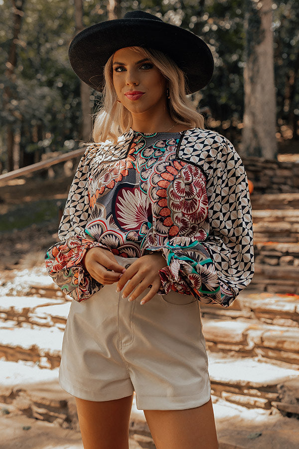 Vermont Strolls Shift Top Image - 3