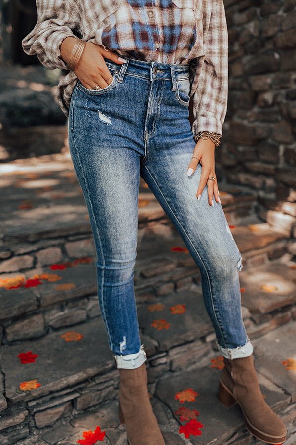 Risen The Anastasia High Waist Ankle Skinny Image - 4