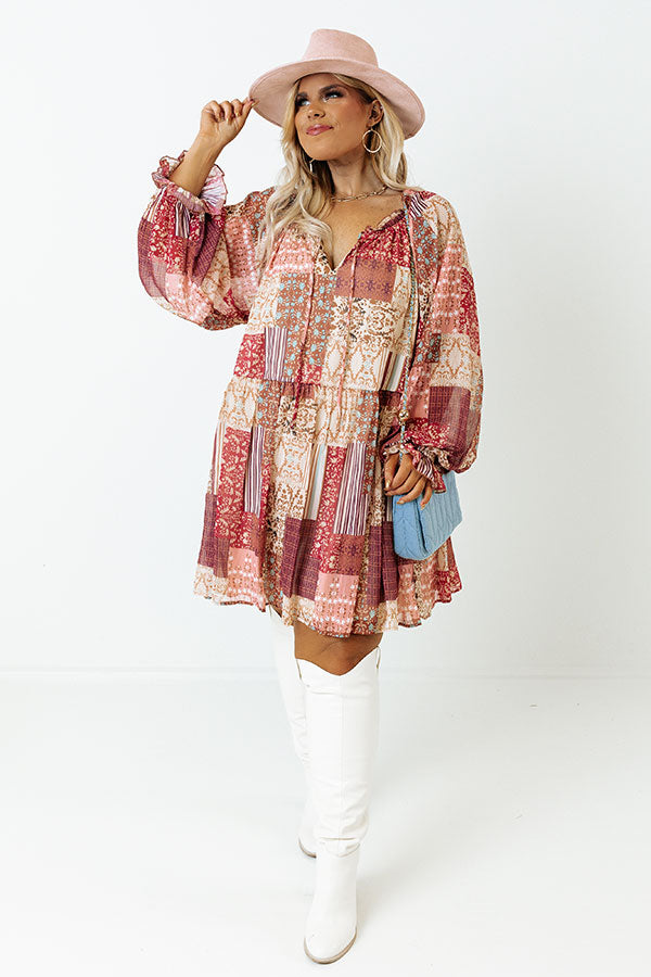 Finding Wonderland Shift Dress Curves Image - 1