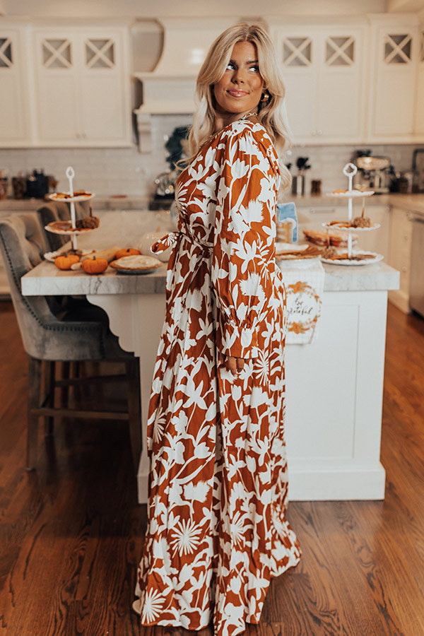 Dreamin' About You Wrap Maxi Curves Image - 3