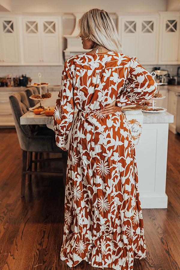 Dreamin' About You Wrap Maxi Curves Image - 4