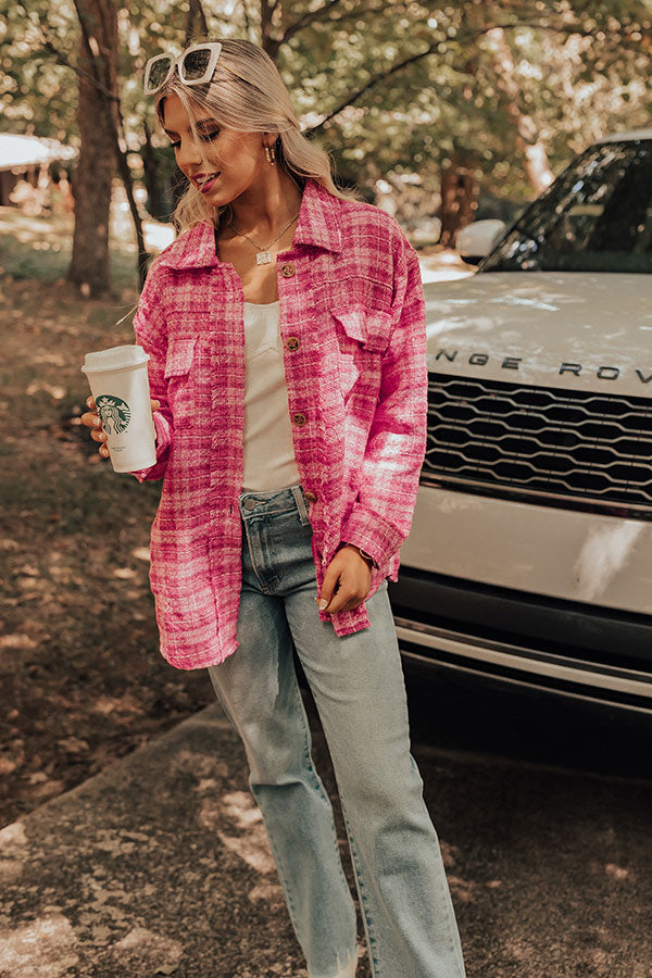 Keeping It On Brand Tweed Lightweight Jacket Image - 2