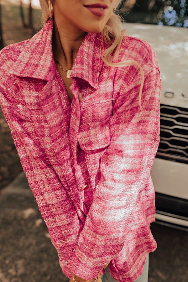 Keeping It On Brand Tweed Lightweight Jacket Image - 3