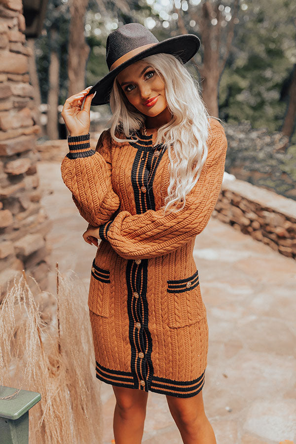 Manners Matter Sweater Dress Image - 2