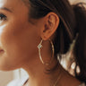 Overcome The Odds Hoop Earrings Image - 1