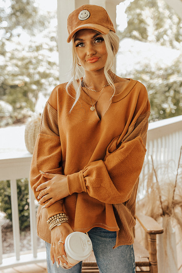 Cozy Composition Sweater Image - 3