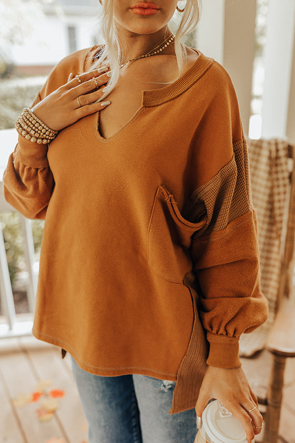 Cozy Composition Sweater Image - 4