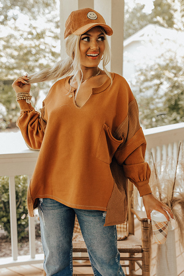 Cozy Composition Sweater Image - 1