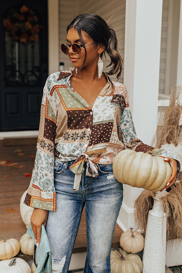 Fashion Week Color Block Top Image - 1