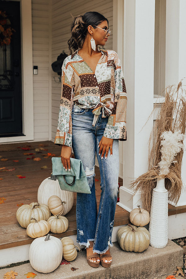 Fashion Week Color Block Top Image - 3