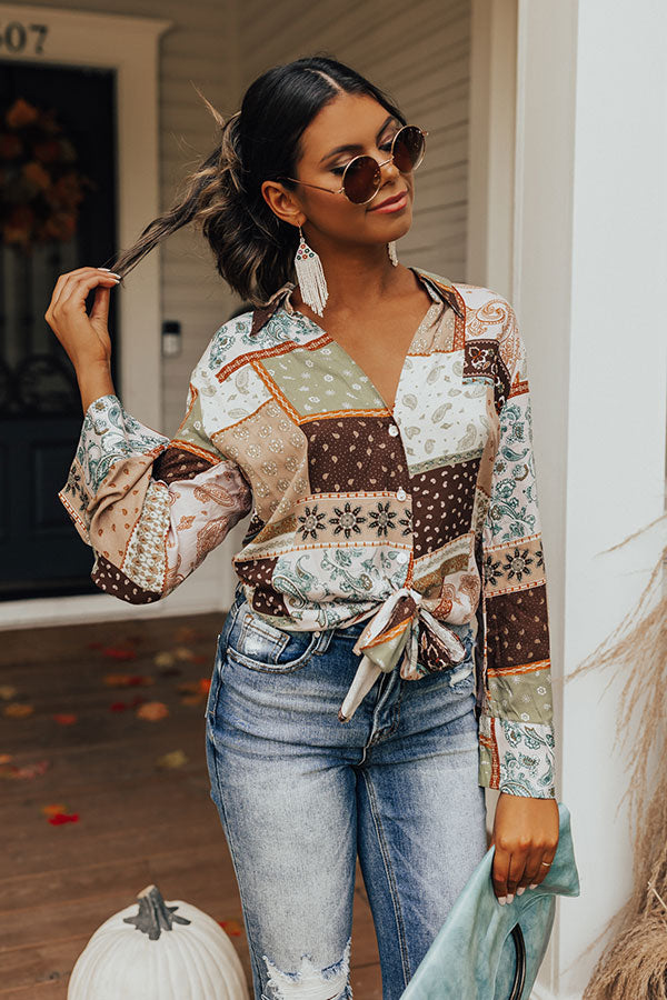 Fashion Week Color Block Top Image - 4