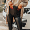 The Queenie High Waist Faux Leather Legging Image - 1