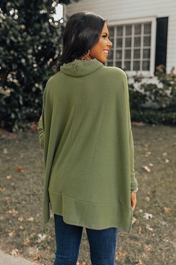 Under Your Spell Shift Tunic In Olive Image - 5