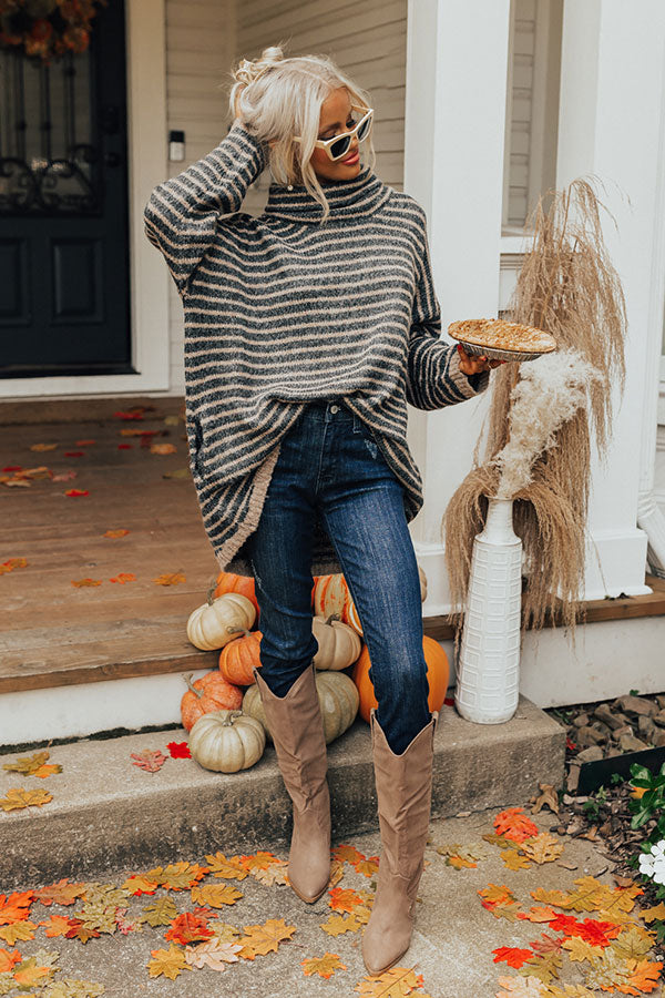 Perfect Timing Stripe Tunic Image - 2