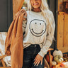 Kind Smile Sweatshirt In Grey Image - 1