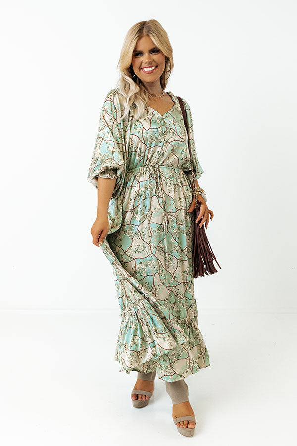 Let It Be Satin Midi Curves Image - 1