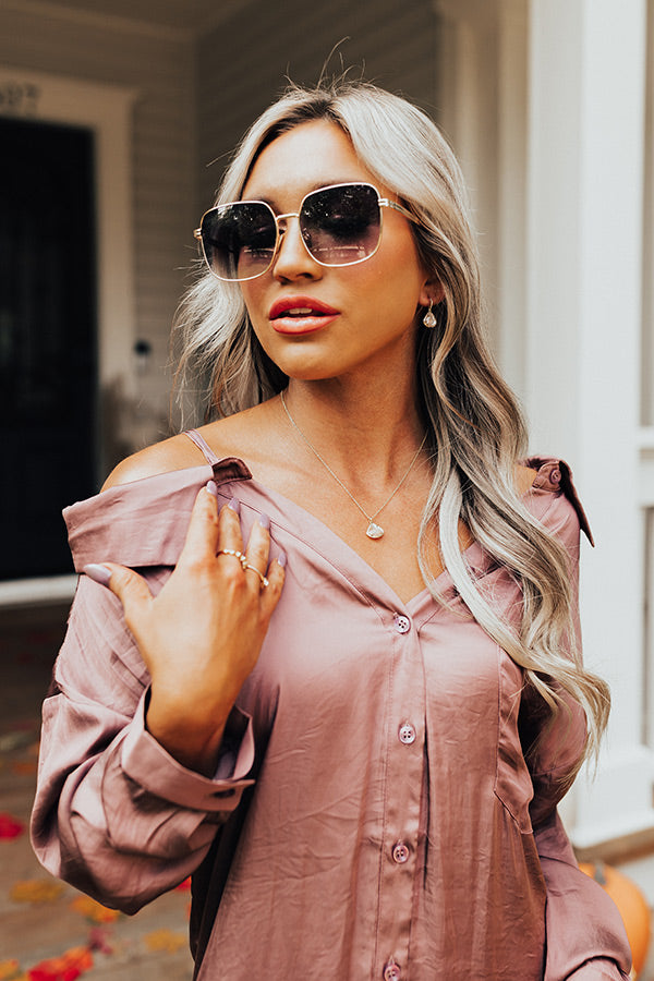 Kendra Scott Kendall Gold Pendant Necklace in Golden Abalone Image - 4