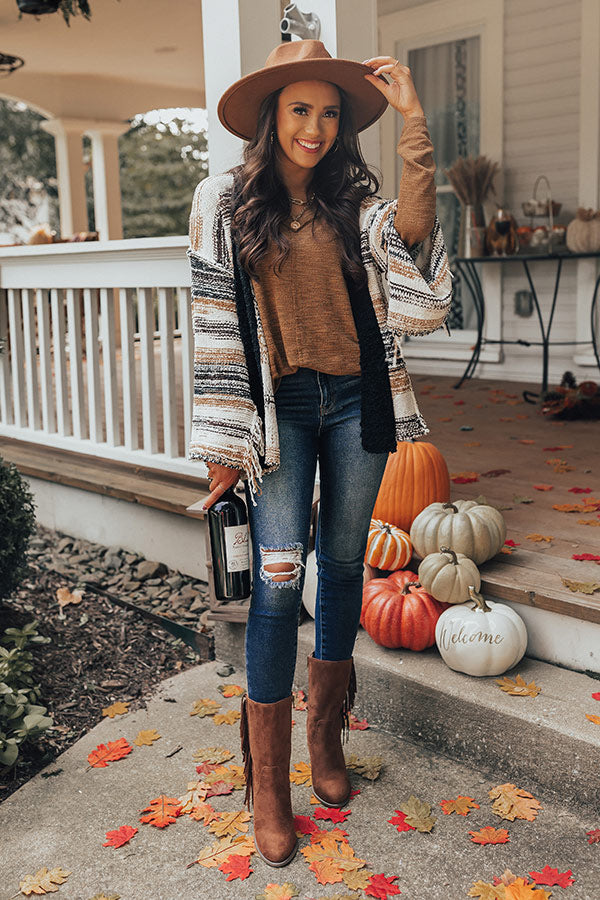 Draw You In Knit Top Image - 5