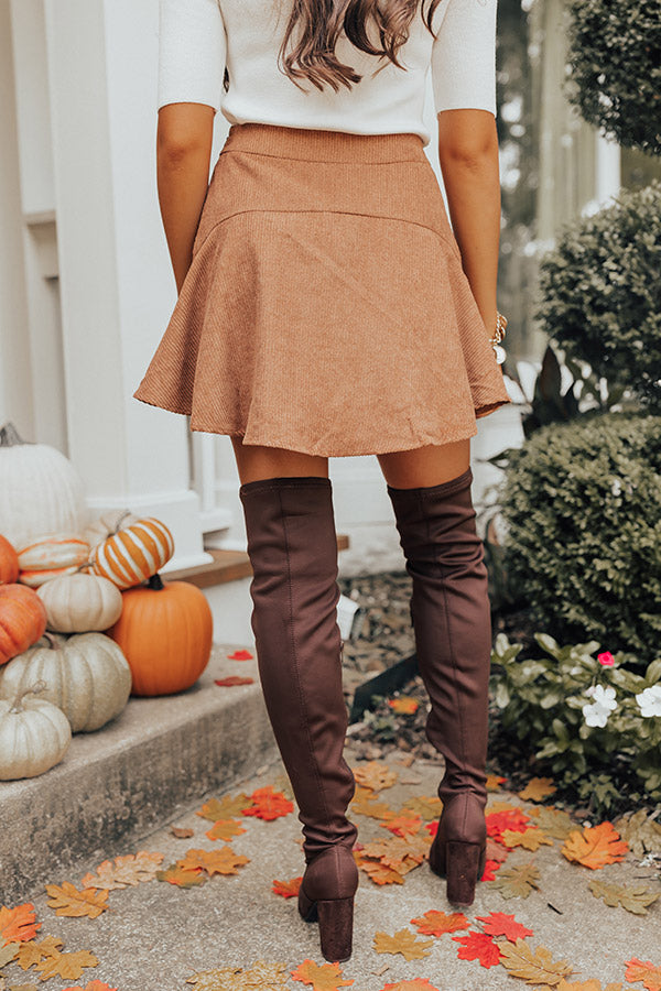 Paris Is For Lovers Corduroy Skort Image - 5