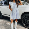 Genuine Reaction Denim Dress In Light Wash Image - 1