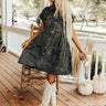 Genuine Reaction Denim Dress In Vintage Black Image - 1