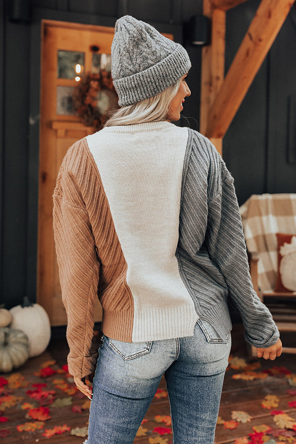 My One And Only Colorblock Sweater Image - 1