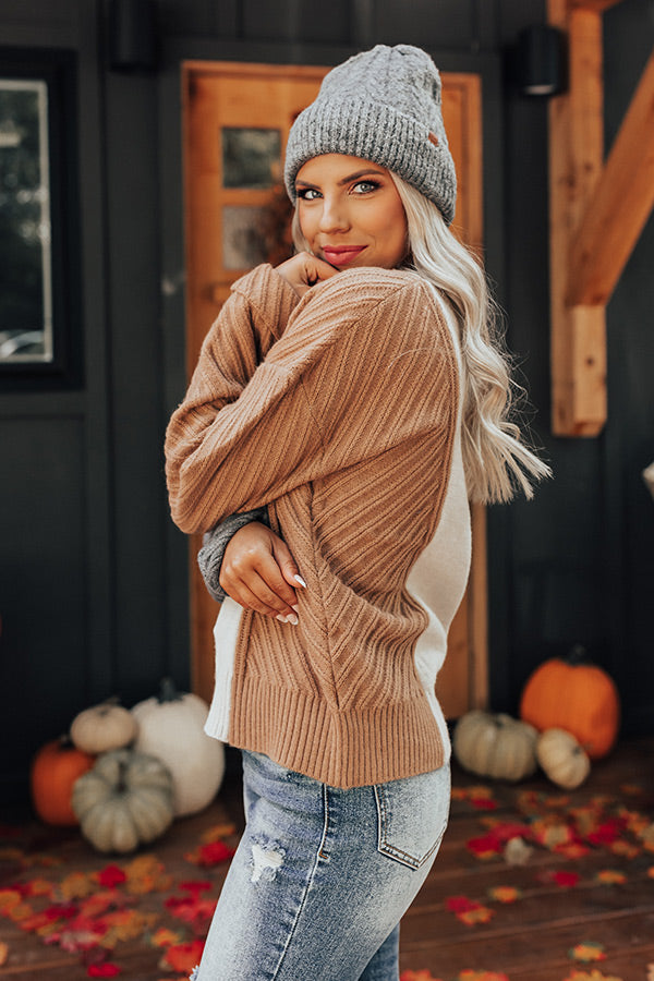 My One And Only Colorblock Sweater Image - 1